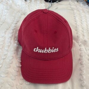 Chubbies Men’s Red Baseball Cap